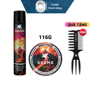 Sáp Vuốt Tóc Nam AKUMA INFINITY CLAY - Tặng Lược