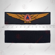 Bpbd Wings 3x12 Rubber Bet Patch Emblem