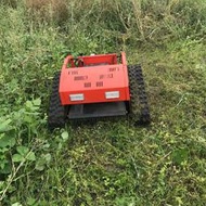 小型履帶割草機  園林綠化草坪修剪割草機 田園管理遙控割草機