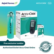 Accu-Chek Active Paket Alat Cek Tes Gula Darah - Alat, Strip AccuChek