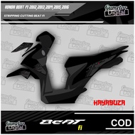 SIMPLE HONDA STRIPING BEAT FI HAYABUSA ALREADY CUT, JUST STICK IT ON