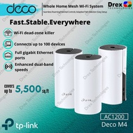 TP-LINK Deco M4 3-Pack AC1200 Whole Home Wi-Fi Mesh System