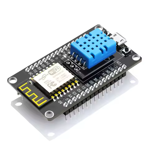 ESP8266 NodeMCU Development Board Integrates DHT11 Temperature Humidity Sensor,CH340,Micro USB for A