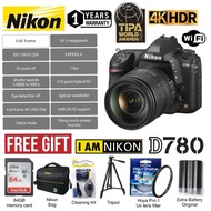 (NEW&READY STOCK)Nikon D780 24-120mm Kit Set 4K UHD 273 Autofocus Point touch screen flip screen nik