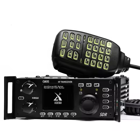 Xiegu G90S HF Transceiver 20W SSB/CW/AM 0.5-30MHz HF Amateur Radio SDR Structure with Built-in Auto 