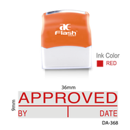 AE Ready Made Chop Stock Stamp AMENDED / APPROVED / BY HAND / CANCELLED / CASH / CERTIFIED TRUE COPY