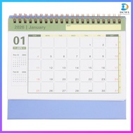 📅 Kalender Meja 2026 Kertas Berwarna Lavender Untuk Rumah