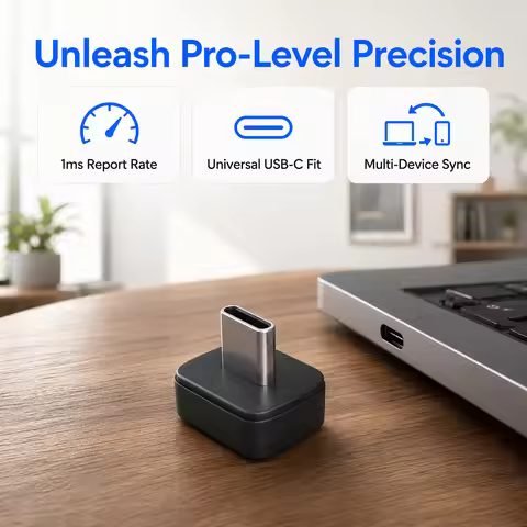 USB-C Receivers For Logitech Bolt Adapters Multi-Purpose Wireless Mouse Receivers for Mx Keys Mini/P