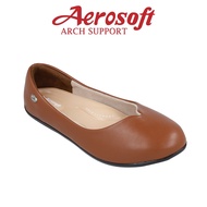 ☁️CW308☁️ รองเท้าคัทชูเพื่อสุขภาพ aerosoft arch support(แอโร่ซอฟ)