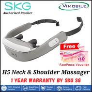 SKG H5 Neck and Shoulder Massager (Free $15 NTUC Voucher) | 1 year warranty by SKG SG
