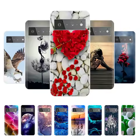 For Google Pixel6 Pixel 6A Case Silicone Back Cover Pixel7 Phone Case for Google Pixel 6 Pro 7 Cases