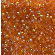 Symphony wheel beads-orange Symphony wheel beads-orange 4mm