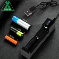 FORBETTER Batteries USB Charger Smart Charger LED Smart Li-ion Battery Auto Stop Charger Charging Charge Dock 18650 Battery Lithium Battery Charger