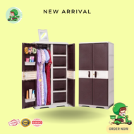 Zooey Dura Rattan Cabinet/Clothes Organizer [2009-DR]