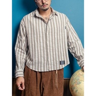 NOMAD GENT-Vertical Striped Shirt