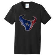 Mens Houston Texans Football Ladies Art T-Shirt Tee Shirt (Size)