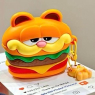 Garfield Burger AirPods 4 case cover
