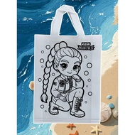 30X40 coloring bag Souvenir painting bag