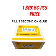 Super glue RILL 3 Second OK Glue / O-senianba 3 Second glue / Gam 3 Saat