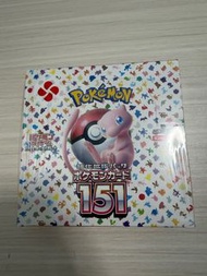 Pokemon Sv2a 日版 151 原盒