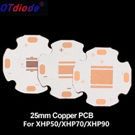 1-5pcs Copper PCB Plate 25mm XML2 XHP50 T6 5050 XHP70.2 7070-HI XHP90 9090 SBT-90 LED Chip Heatsink 