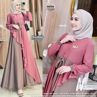 COD Uwais - Nilam Maxy - TERMURAH GRATIS ONGKIR DRESS MUSLIM TERBARU GAMIS KONDANGAN 2023
