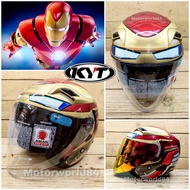 LIMETED SPECIAL EDITION MARVEL IRON MAN KYT HELMET FULLFACE WORLD CLASS HELMET