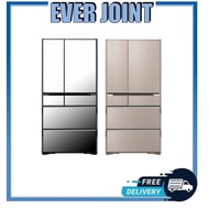 HITACHI R-ZXC740WS 6 DOOR FRIDGE (729L)
