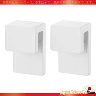 📦Direct from JapanYamazaki Jitsugyo Film Hook Plug-in Toothbrush & Tube Holder W4 Set of 2 White Bod