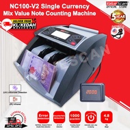 ValueScan NC-100 V2 Cash Money Note Bill Counting Machine Counter Machine Money Counting Machine NC1