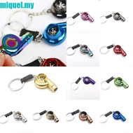 MIQUEL Car Whistle Sound Keyring, Alloy INS Turbo Key Chain with Sound, Personality Mini Multicolor Key Buckle Gifts