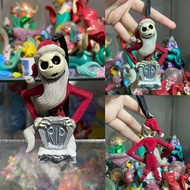 (植絨樹脂吊飾)日本稀有絕版聖誕節Christmas 迪士尼零號狗Zero 零零Jack幽靈狗杰克傑克小鬼毛毛絨公仔擺設擺件。萬聖節The Nightmare Before Christmas 聖誕夜