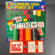 Poker set gambling tools complete set chip & cards