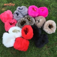 YOLANDA Faux Fur Wrist Cuffs for Wool Coat & Jackets Clothing Accessories Women's Fashion Arm Warmer
