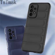 Samsung A12 A22 A32 4G 5G Case Samsung Galaxy M12 M32 Casing Skin-Friendy Camera Lens Liquid Silicone TPU Shockproof Back Phone Cover