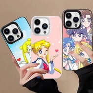 TPU Case for iPhone 15 16 Plus Pro Max P-1 Sailor Moon