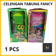 (1 PCS) Plastic tube piggy bank / tube piggy bank Large plastic tube piggy bank