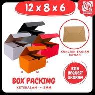 Box 12x8x6 A0 / Cardboard 12x8x6 A0 Packing Cardboard / Box 12x8x6 A0 Packaging Nail Box Zigma Shop