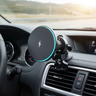 MagSafe Compatible 15W Wireless Car Charger for iPhone  Pengecas Kereta Tanpa Wayar 15W Serasi MagSa