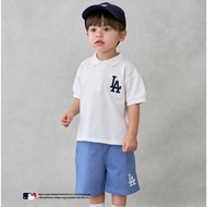 petit main Official Store [MLB] Cut denim shorts（kids Size）【Shipped from Japan】