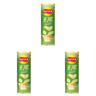 [Bundle of 3] 乐事薯片罐装翡翠黄瓜味 Lays Potato Chips - Cucumber Flavour 90g - PNXD[China]