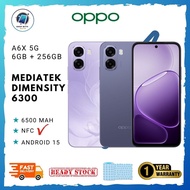 OPPO A6x 5G (6GB+256GB) | 6500mAh |  6.75 inches| 50MP Ultra-Clear Camera | 1 YEAR WARRANTY