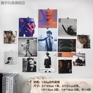 A-6💘Zhenzhi'an Jay Chou Jay Chou Album Poster Pictorial Photo Wall Sticker JayPhoto Retro Nostalgic Kraft Paper Wall Dec