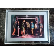 A4 LED Light Acrylic Display Frame can be attached to the wall or above the table