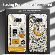 drew house angkasawan Casing For Samsung Galaxy S10 9 8 Plus 7 Edge 4G 5G Jenama bergaya Glass Phone