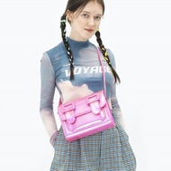 MERIMIES 劍橋包 斜背包 | 彩虹鐳射粉