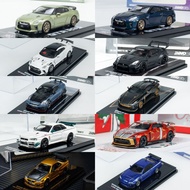 Inno Gtr คอลเลกชัน R33 R34 R35 R50 64 Nissan Exhibition Limited รถรุ่น Diecast ของเล่นรถยนต์สะสมรุ่น