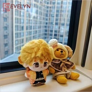 Evelyn 10cm Anime ‌Demon Slayer Agatsuma Zenitsu Plush Doll Pendant Cosplay Stuffed Toy Birthday Gif