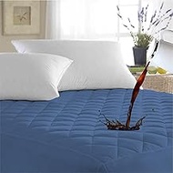 Ayka Waterproof Cotton Quilted Mattress Protector King Size Breathable Hypoallergenic Noiseless Ultr