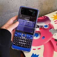 Samsung Flip 3 Flip 4 Phone Case in Nokia Look $95包埋順豐郵費⚠️🤩